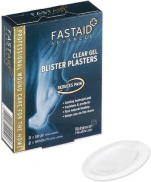 Fast Aid Clear Gel Blister Plasters