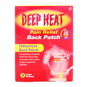 Deep Heat Back Patch x2