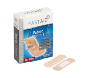 FAST AID ANTISEPTIC FABRIC PLASTERS X40