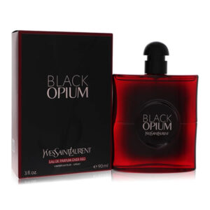 YSL Black Opium Eau de Parfum Over Red