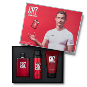 CR7 Eau De Toilette, Shower Gel & Body Spray Gift Set