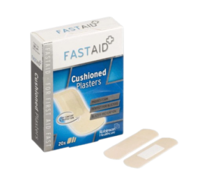 Fast Aid Antiseptic Cushioned Plasters x20